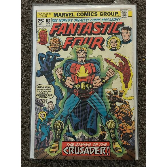 Fantastic Four Vol. 1 #126, 131, 161, 163, 164 (1971 Marvel) Lot of 5 - 2 KEYS - Picture 3 of 6